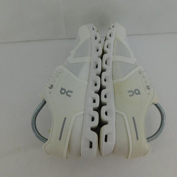 On Cloud 5 Women's Athletic White Running Sneakers Size 9.5 - Picture 5 of 9